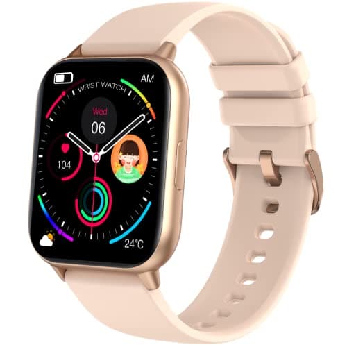 Bvlrksc Smart Watch for Women Men 2024 Fitness Tracker 1.9" Touch Screen Smartwatch Fitness Watch 108 Sports IP68 Waterproof, Heart Rate/Sleep Monitor/Pedometer/Calories
