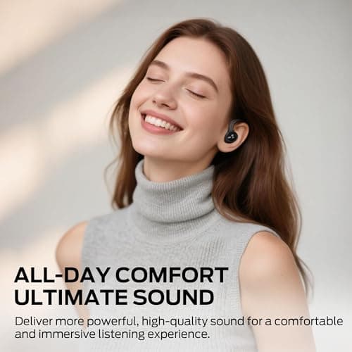 Monster N-Lite 296 Wireless Earbuds, Sports Earbuds with Earhooks, Noise Cancelling Headset, Stereo Deep Bass Over Ear Buds 48H Playtime, IPX6 Waterproof Earphones for Sports/Running/Workout 7