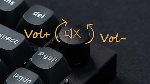 Keychron Q11 QMK/VIA TKL Split Keyboard Ergonomic, 91 Keys 75% Layout Wired Mechanical Gaming Keyboard Mac & Windows with Full Alu Frame, PBT Keycaps & Knobs, RGB Backlight Hot-Swappable Red Switch 7