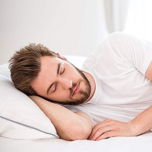 HIMOON Bed Pillows for Sleeping 2 Pack,Standard Size Cooling Pillows Set of 2,Top-end Microfiber Cover for Side Stomach Back Sleepers 5