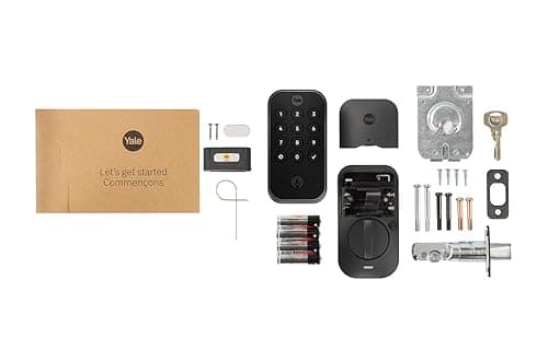 Yale Security Assure Lock 2 Deadbolt, Black Suede Keyed Smart Entry Door Lock with Wi-Fi Connected Keypad for Code Entry and Remote Access, YRD410-WF1-BSP 9