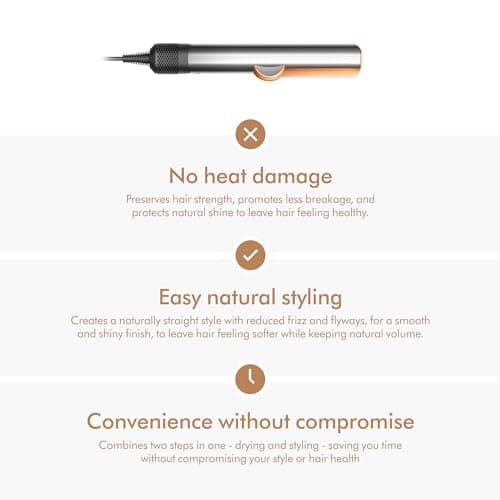Dyson Airstrait™ Straightener, Wet to dry hair straightener, No heat damage, No hot plates, All hair types 5