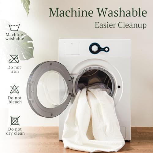 BEDLORE Waterproof Mattress Protector Queen,Breathable Noiseless Mattress Protector for Queen Size Bed, Fitted 6"-18" Extra Deep Pocket Mattress Pad Machine Washable Bed Cover 6