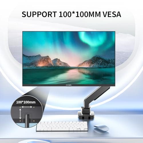 CUNPU 24 Inch Touchscreen Monitor, 10 Point Touch, FHD 1080P 75Hz IPS Screen, 100% SRGB, VESA Wall Mountable, Tilt Adjustment, VGA HDMI USB for PC, Laptop Business & Work Station, Warehouse 8