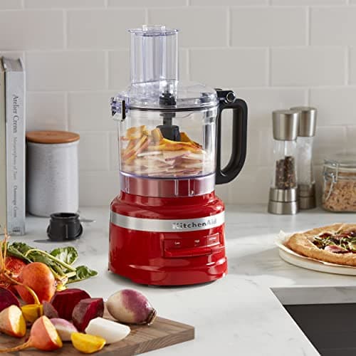KitchenAid KFP0718ER 7-Cup Food Processor Chop, Puree, Shred and Slice - Empire Red 5