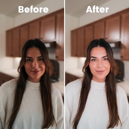 Lume Cube LED Ring Light for Videos, Selfies, Live Streaming |18” Circle Light with Stand, Phone Holder, and Camera Mount | Portable + 6.5 ft Tripod Stand and Travel Case | Battery Not Included 7