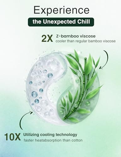 ZonLi Z-Magic 100% Cooling Bamboo Comforter from Viscose, Lightweight All-Season Breathable Bedding Blanket for Hot Sleepers 5