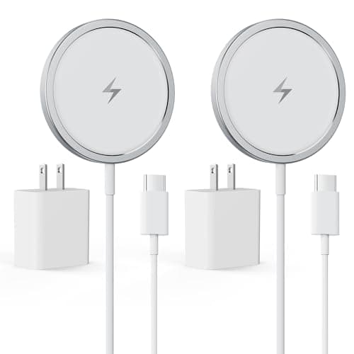 2026 Magnetic Wireless Charger Fast Apple Mag-Safe Charger for iPhone17/16 Pro Max/16 Pro/15Pro Max/15 Plus/14/13/12/AirPods 3/2/Pro/Pro 2 Magnet Charging Pad Mag Safe Chargerwith Dual Charging Ports