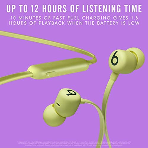 Beats Flex with Apple 20W USB-C Power Adapter - Yuzu Yellow 2