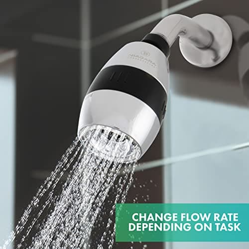 Niagara Conservation N2615CH Tri-Max 1-Spray with 0.5-1.5 GPM 2-in. Wall Mount Adjustable Fixed Shower Head in Chrome, 1-Pack | Bathroom Shower Head Sprayer with Pressure Compensation 7