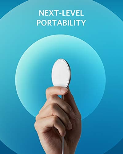 Magnetic Wireless Charger, Anker Wireless Charger with 5ft Built in USB-C Cable, PowerWave Magnetic Pad, 7.5W Charging for iPhone 13/13 Pro / 13 Pro Max / 13 mini / 12/12 Pro (No AC Adapter) 7