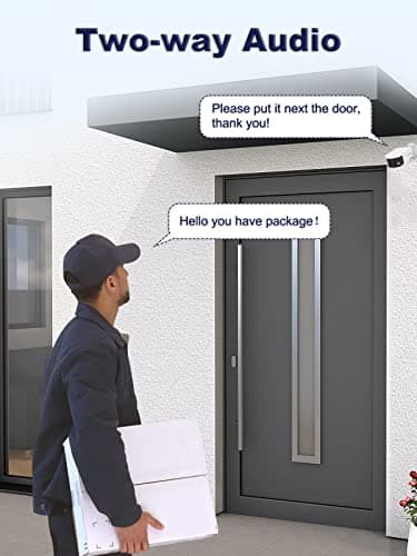 Anpviz 6MP PoE Wide Angle Security Camera Outdoor, Panoramic 180° Dual-Lens IP Bullet Camera with Human/Vehicle Detection, Full Metal Housing, Two Way Talk, Built-in MicroSD Card Slot (H Series) 5