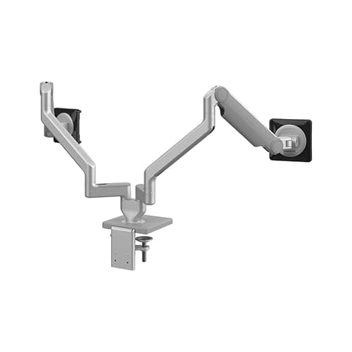 Humanscale M/Flex M2.1 - Mounting kit (Monitor arm, Combo Mount, 4" Straight/Angled/Dynamic Link, Dual Desk Mount, 2 Standard Monitor tilts) - for 2 LCD