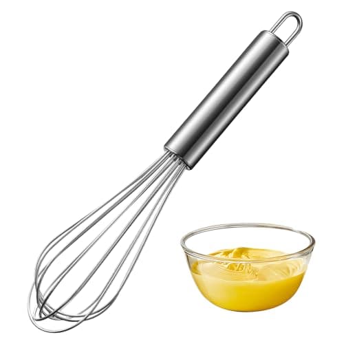Aniso Stainless Steel Whisk (8.4 inches, Silver)