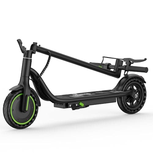 Electric Scooter for Adults, Teens & Big Kids, 350W Motor, 19Mph Top Speed, 15Miles Max Range, 8.5" Solid Tires, Portable Lightweight E-Scooter