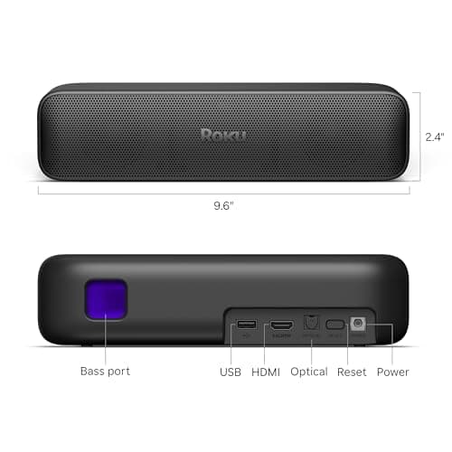 Roku Streambar SE | 2-in-1 TV Soundbar with Built-in 4K/HD/HDR Streaming, Premium Speakers, & Enhanced Speech Clarity for Crisp, Clear Dialogue - Quick Guided Simple Setup 6