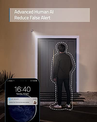 eufy Security Outdoor Cam E210, All-in-One Security Camera with 1080p Resolution, Spotlight, Color Night Vision, No Monthly Fees, Wired Camera, IP67 Weatherproof, Motion Only Alert* 5