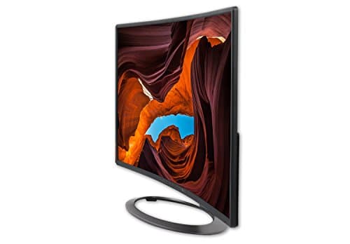 Sceptre 27" Curved 75Hz LED Monitor C278W-1920R Full HD 1080P HDMI DisplayPort VGA Speakers, Ultra Thin Metal Black, 1800R immersive curvature, 2018,Metallic Black 9