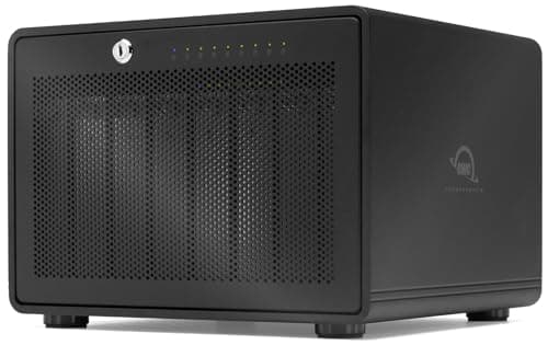 OWC ThunderBay 8 0TB Eight-Bay Thunderbolt 40Gb/s RAID 5 Storage Enclosure with SoftRAID Premium 6