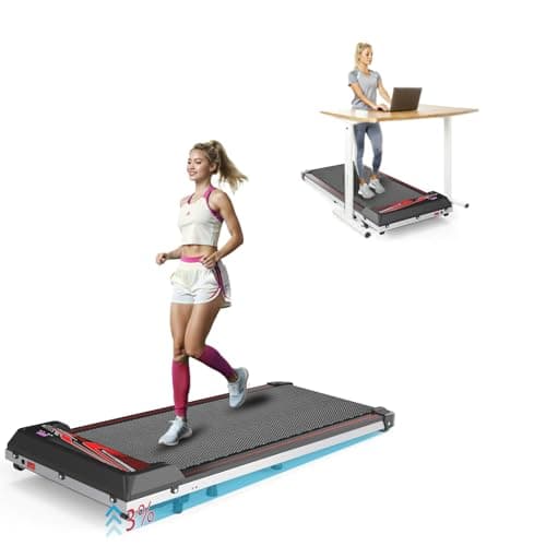 3 in 1 Treadmill, Portable Under Desk Walking Pad with Incline for Home/Office, Remote Control