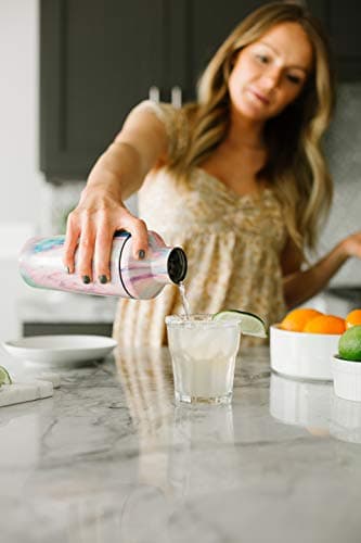 Simple Modern Cocktail Shaker Set with Jigger Lid | Stainless Steel Boston Shaker Insulated Martini Mixer for Mocktails | Gifts for Men Women Him Her | Classic Collection | 20oz | Metallic Gold 5