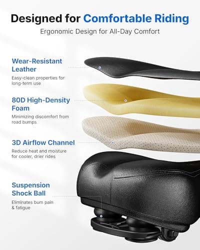 Merach Exercise Bike, Brake Pad/Magnetic Stationary Bike with Exclusive App, Low Noise Indoor Cycling Bike with 270LBS Weight Capacity, Dumbbell Rack and Fitness Courses for Weight Loss 9