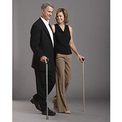 Switch Sticks Walking Cane for Men or Women, Foldable and Adjustable from 32-37 Inches, FSA and HSA Eligible, Huntington 2
