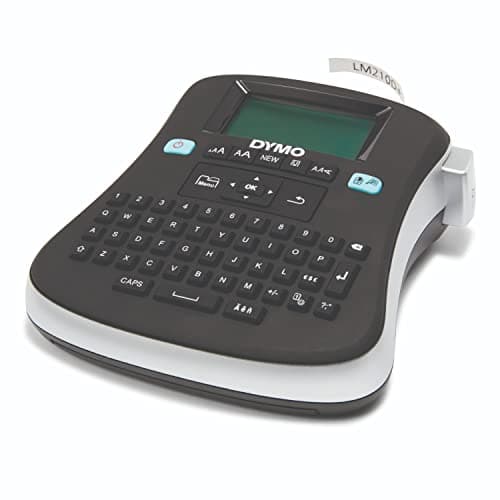 DYMO Label Maker 210D Label Maker, 2 Lines, 6 1/10w x 6 1/2d x 2 1/2h, 3" (1738976) 7