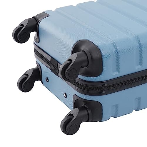 Wrangler Hardside Spinner Luggage, Blue Heaven, Carry-On 20-Inch 7