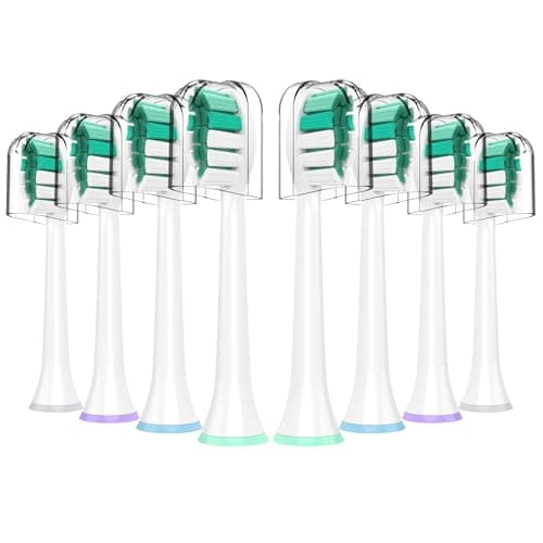 Replacement Toothbrush Heads for Philips Sonicare Replacement Heads, Electric Replacement Brush Head Compatible with Phillips Sonicare Electric Toothbrush, for Philips Sonic Care Brush,8 Pcs