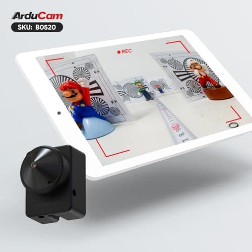Arducam 2MP Webcam, Low Light USB Camera with 95°(D) M12 Lens, USB Webcam for PC, Laptop, Smartphone, Supports Windows XP/7/8/10, Linux, Mac OS 7
