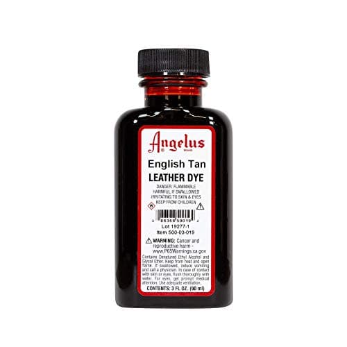 Angelus Leather Dye, 3 oz, English Tan