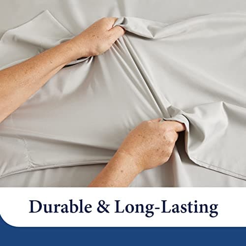 Cosy House Collection Luxury Rayon Derived from Bamboo Blend Ultra Soft Pillow Cases - Cooling & Breathable - Set of 2 Pillowcases with Envelope Closure (Standard, White) 7