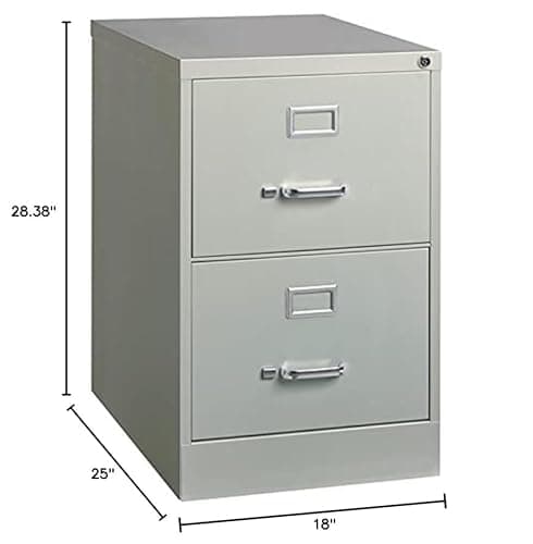 Hirsh Industries 2-Drawer Commercial Legal Size File Cabinet Finish: Light Gray 2
