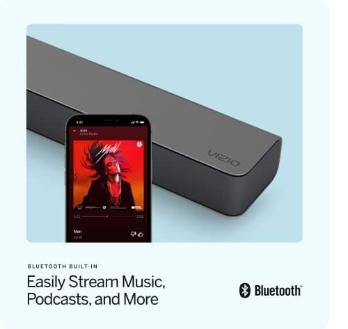 VIZIO M-Series 2.1 Immersive Sound Bar with 5 High-Performance Speakers, Dolby Atmos, DTS:X, Wireless Subwoofer and Alexa Compatibility, M215aw-K6, 2023 Model 5