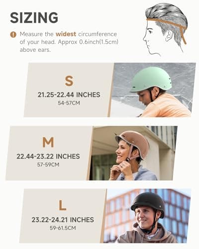 Findway Pro Bike Helmet for Adults,Adjustable Cycling Helmet for Men & Women [Safety Certified] Bicycle Helmet for Commuting, Road Biking, Skating with Adjustable Dial 6