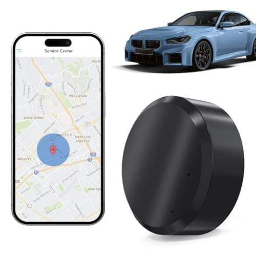 Mini GPS Tracker for Vehicles: Tracker Device for Vehicles No Subscription No Monthly Fee Car Tracker Device Hidden Magnetic Real-Time Tracking