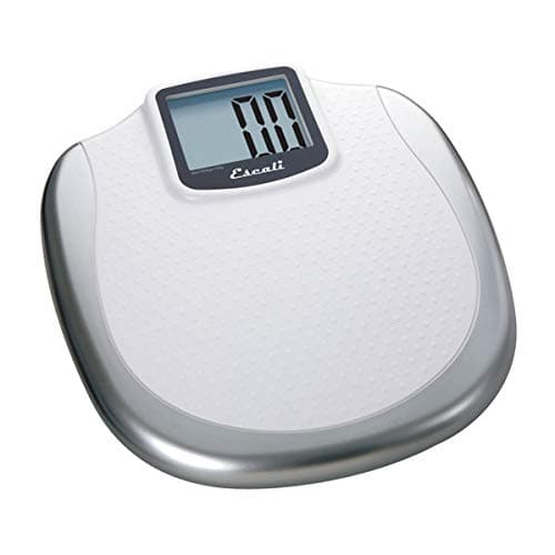 Escali Extra Large Display Digital Bathroom Scale for Body Weight with Easy-to-Read Display and Non-Slip Platform, Extra-High Capacity of 440 lb, Batteries Included 8