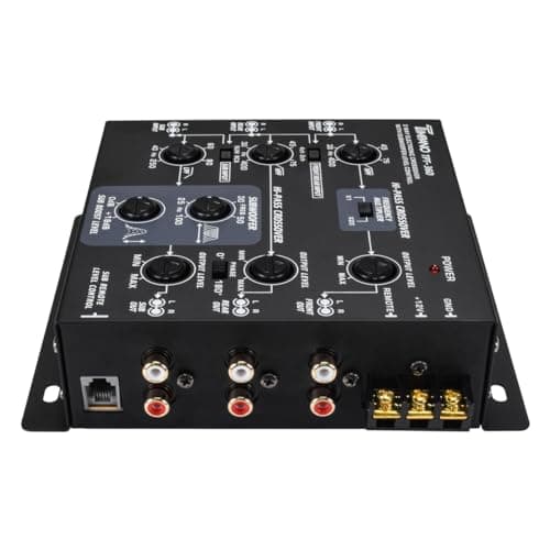 Timpano 3-Way Electronic Crossover Remote Subwoofer Control Equalizer TPT-360 6