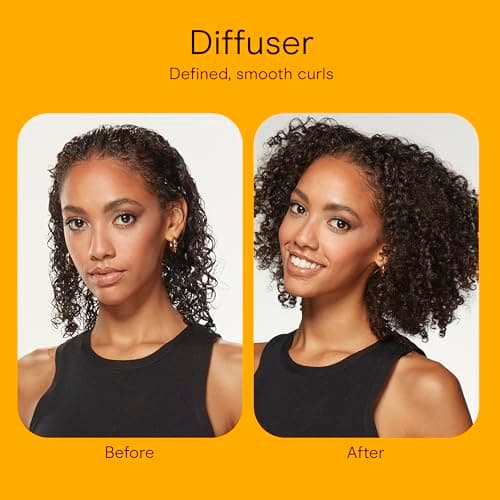 Conair Hair Dryer with Retractable Cord, 1875W Blow Dryer, 3 Heat Settings, 2 Speeds, Blow Dryer with Diffuser and Concentrator Attachments, Ionic + Tourmaline Technology, Pink 9