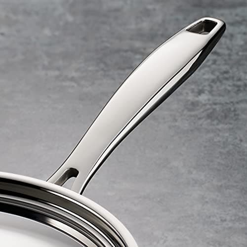 Tramontina Signature Tri-Ply Clad Stainless Steel 2-Quart Sauce Pan with Lid, Induction-Ready, Dishwasher-Safe, NSF-Certified, Made in Brazil 4