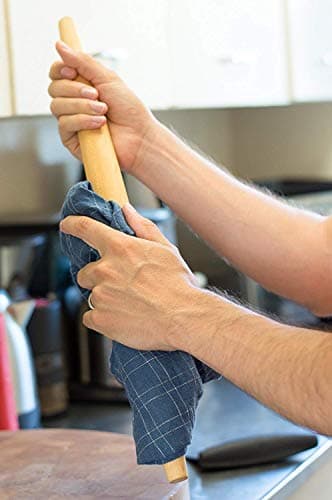 Ebuns French Rolling Pin – 18 Inch Wooden Dough Roller for Baking Pizza, Pie Crust, Cookies & Pasta | Essential Kitchen Tool & Gift for Bakers, Chefs & Home Cooks 5