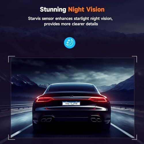 Dash Cam 2.5K 1440P Front Dashcam for Cars, E-YEEGER Mini WiFi Hidden Dashcams with App, Night Vision Car Camera, 24H Parking Mode, G-Sensor, Loop Recording, Free 32G Card, Support 256GB Max, Black 5