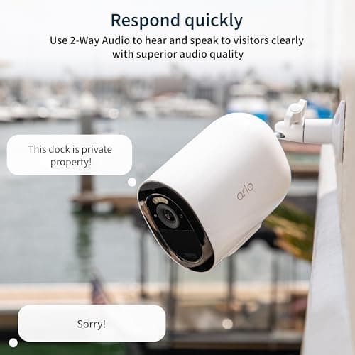 Arlo Go 2 1080p Cellular LTE Security Camera - Wireless Outdoor Camera, Removable Rechargeable Battery, Animal Detection, AI Event Captions, 2-Way Audio, SIM Card Sold Separately 6