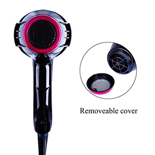 Professional Hair Dryer Powerful 3500 Watt Blow Dryer Salon Ceramic Tourmaline Ionic High Power Blow Dryer,Quick Dry Hair Dryers with AC Motor Concentrator Diffuser Attachments 7