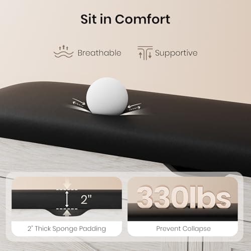 VitoEone Shoe Storage Bench Cushion, Entryway Bench with Storage, End of Bed Shoe Benches, Small Shoe Rack Benches, Entry Way Shoes Cabinet for Entryway, Bedroom, Living Room, Farmhouse, White 6