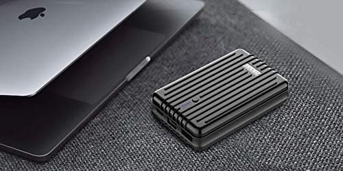 Zendure A3PD Power Bank 10000mah Durable 18W PD & QC 3.0 USB-C External Battery Charger with Dual USB Output (3A), Compact Portable Charger for iPhone, iPad, Switch, Black 5