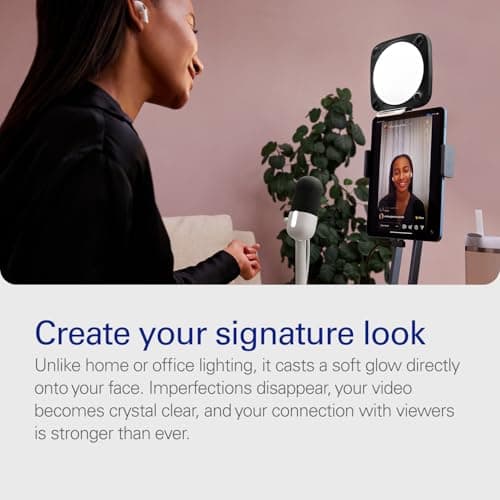 Elgato Key Light Neo (Black) – Professional Video Call Light, No Glare, Adjustable Monitor Mount, Manual or Wi-Fi Control, Office/Streaming, Teams/Zoom/Slack/Twitch/YouTube – Laptop, PC, Mac 5