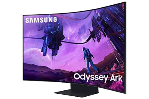 SAMSUNG 55-inch Odyssey Ark 4K UHD 165Hz Curved Quantum Mini LED Gaming Monitor