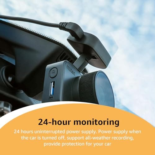 3-in-1 Hard Wire Kit USB-C & Micro/Mini USB Hardwire Kit for Dash Cams 12V-24V to 5V Car Dash Camera Power Cord with Low Voltage Protect ion, 13FT Extended Cable for Dash Camera, GPS, Radar Detector 8